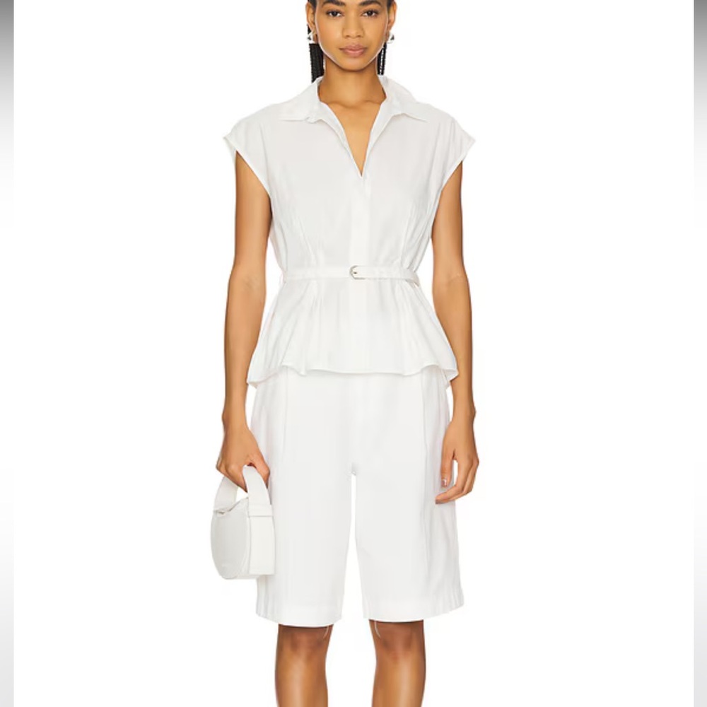 Posse Juno top in white